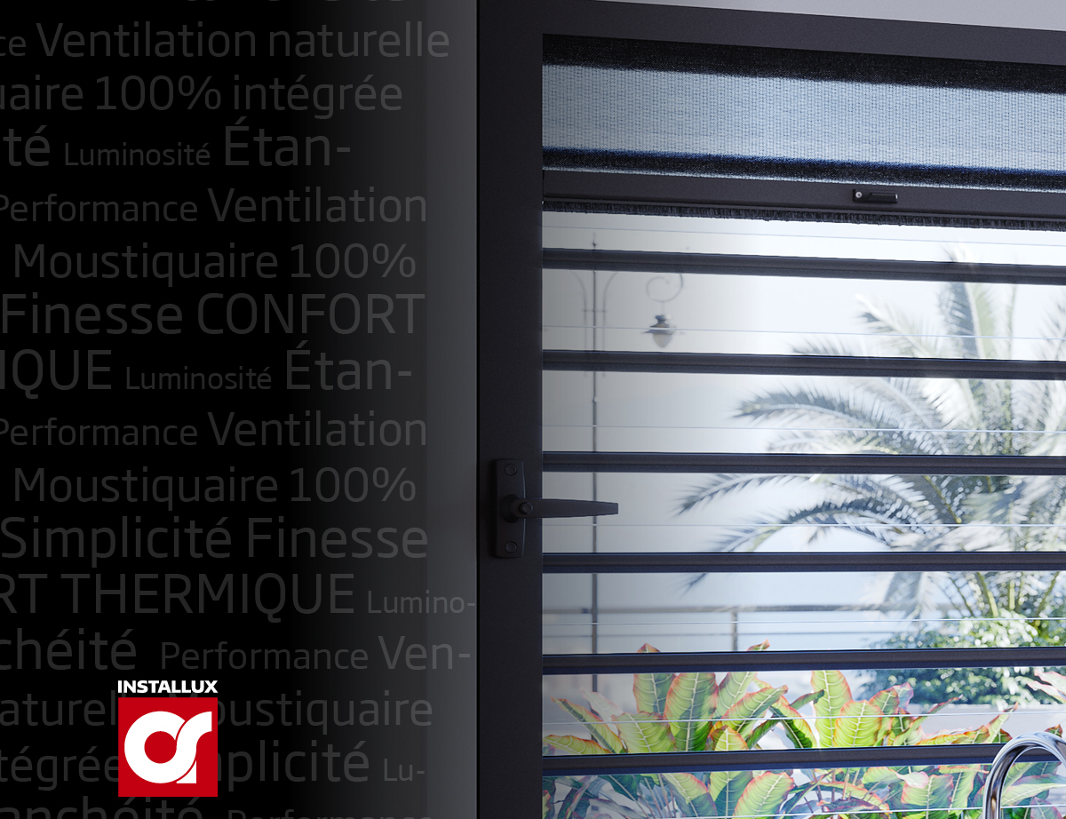 Nouveauté Installux - JALOUSIE AUSTRAL® 50+ OPTIMUM